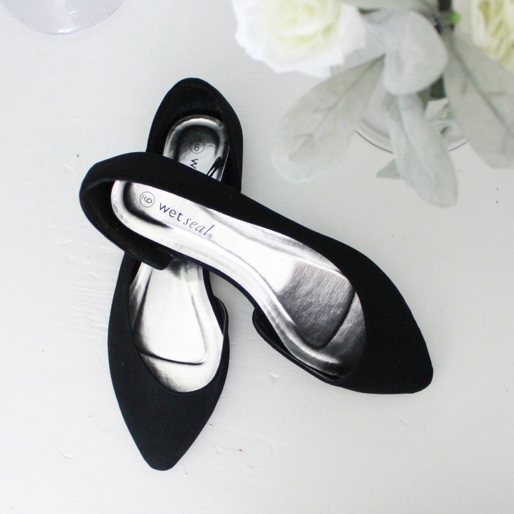 NWT Wet Seal D'orsay Flats | size 9